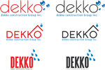 Logo Design by Mateusz Wanat for Dekko Construction Corp. | Design: #6856