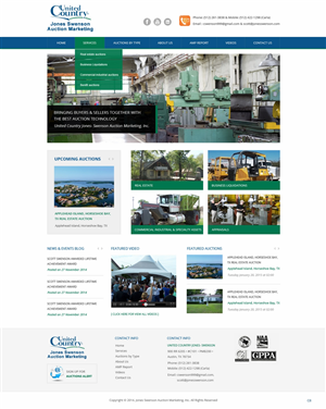 Wordpress Design by pb for AuctionServices.com, Inc. | Design: #5011373