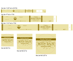 Natural organic skincare business needs label design | Label Design by Khoo