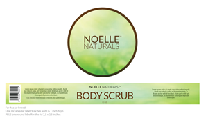 Natural organic skincare business needs label design | Label Design by JCR