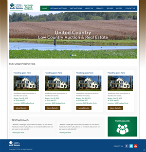 Wordpress Design by pb for AuctionServices.com, Inc. | Design: #5011331