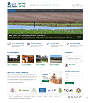 Wordpress Design by pb for AuctionServices.com, Inc. | Design #5011336