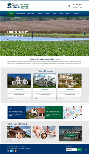 Wordpress Design by pb for AuctionServices.com, Inc. | Design: #5011342