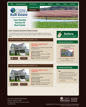 Wordpress Design by Creative X Designs for AuctionServices.com, Inc. | Design: #4998482
