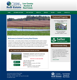 Wordpress Design by Creative X Designs for AuctionServices.com, Inc. | Design: #4999445