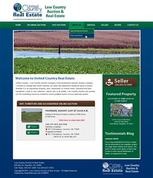 Wordpress Design by Creative X Designs for AuctionServices.com, Inc. | Design: #4999552