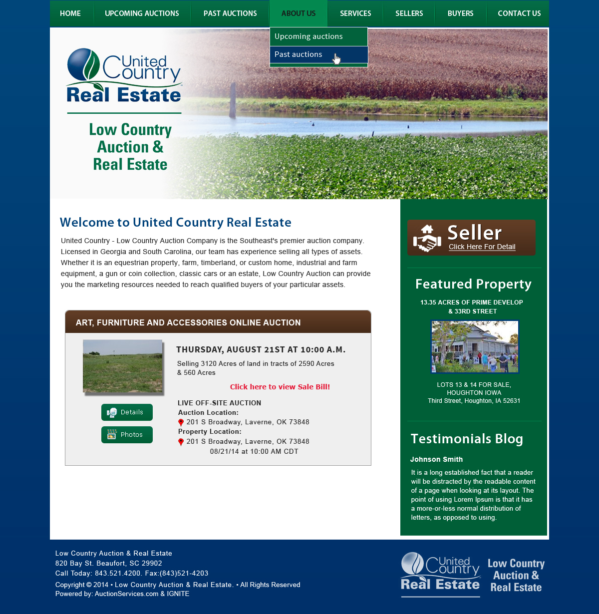WordPress-Design von Creative X Designs für AuctionServices.com, Inc. | Design #4999639