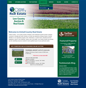 Wordpress Design by Creative X Designs for AuctionServices.com, Inc. | Design: #4999639