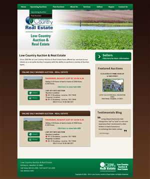 Wordpress Design by Creative X Designs for AuctionServices.com, Inc. | Design: #4999851