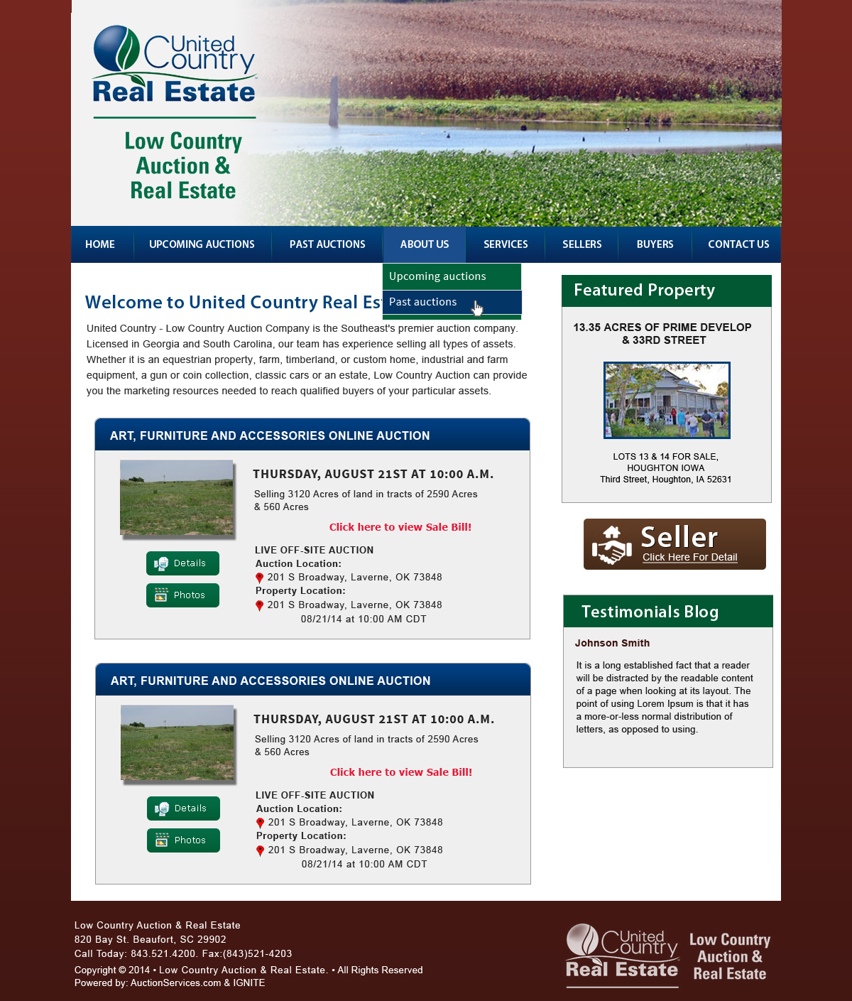 WordPress-Design von Creative X Designs für AuctionServices.com, Inc. | Design #4999858
