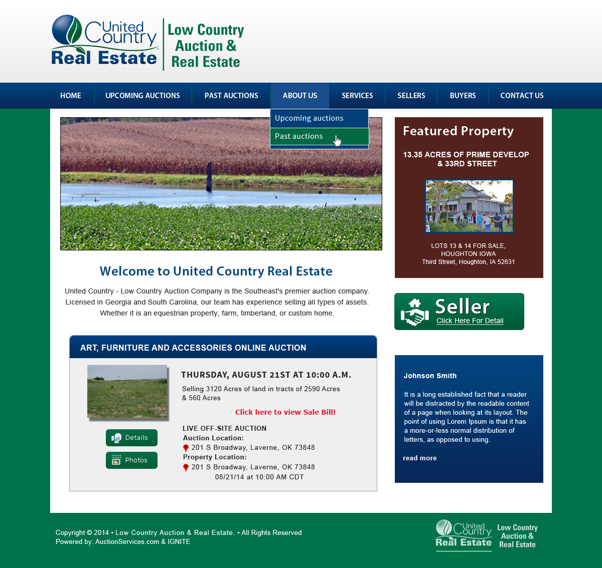 Wordpress Design by Creative X Designs for AuctionServices.com, Inc. | Design #5000181