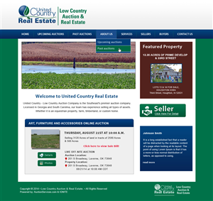 Wordpress Design by Creative X Designs for AuctionServices.com, Inc. | Design: #5000181
