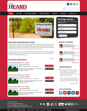 Diseño Wordpress por webxvision para AuctionServices.com, Inc. | Diseño #5012874