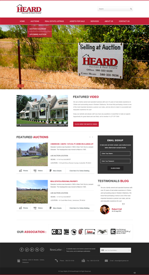 Diseño Wordpress por pb para AuctionServices.com, Inc. | Diseño #5011318