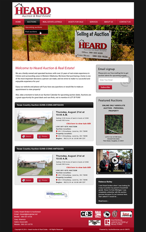 Wordpress Design by Smart Guru for AuctionServices.com, Inc. | Design: #5015209