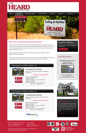 Wordpress Design by Creative X Designs for AuctionServices.com, Inc. | Design: #4995749