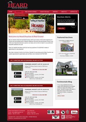 Wordpress Design by Creative X Designs for AuctionServices.com, Inc. | Design: #4995823