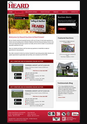 Wordpress Design by Creative X Designs for AuctionServices.com, Inc. | Design: #4995825