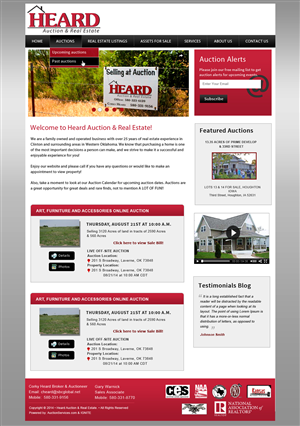 Wordpress Design by Creative X Designs for AuctionServices.com, Inc. | Design: #4995894