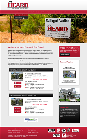Wordpress Design by Creative X Designs for AuctionServices.com, Inc. | Design: #4996125