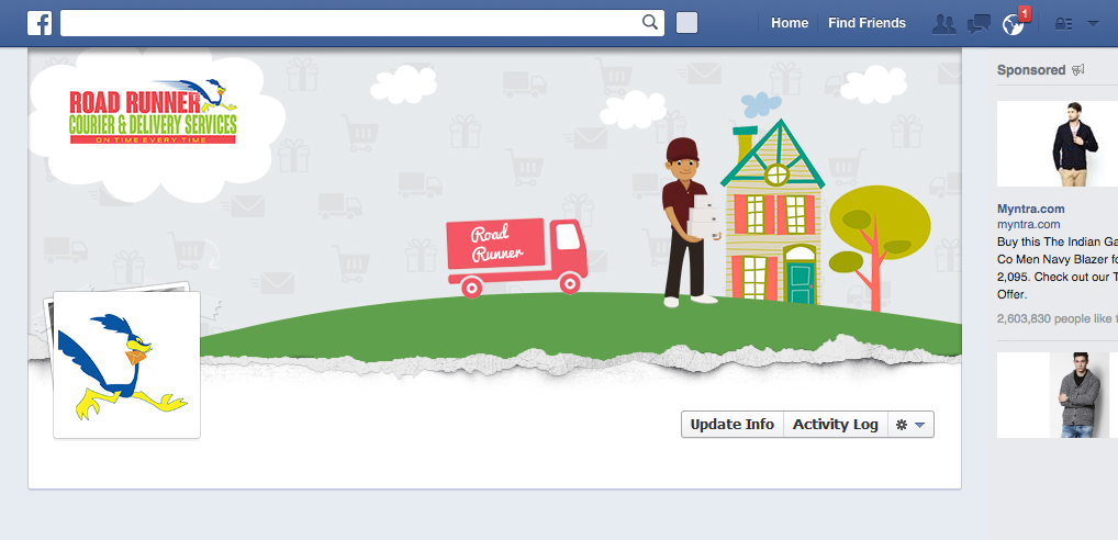 Facebook-Design von ESolz Technologies für dieses Projekt | Design #5020145