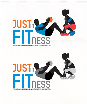 Logo Design by Sheeraz for Justin fitness | Design: #5009585
