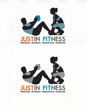 Logo Design by Sheeraz for Justin fitness | Design: #5062337