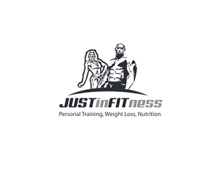 Logo Design by Khan01 for Justin fitness | Design: #5072049