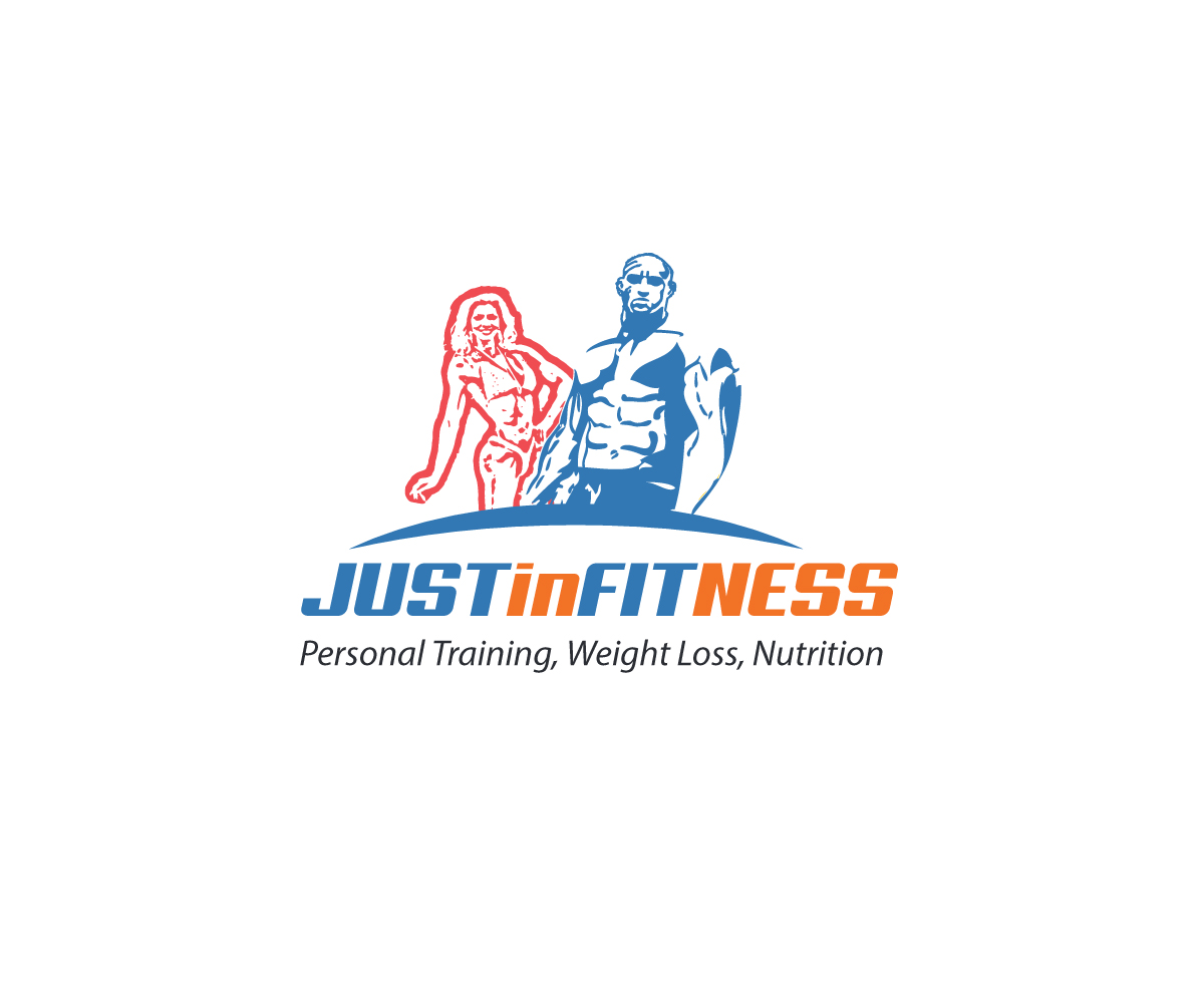 Logo Design by Khan01 for Justin fitness | Design #5077040
