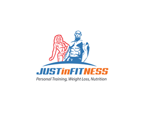Logo Design by Khan01 for Justin fitness | Design: #5077040