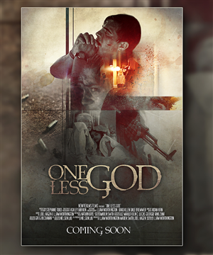 One Less God Poster | Poster Design by Sabercore23DesignStudio