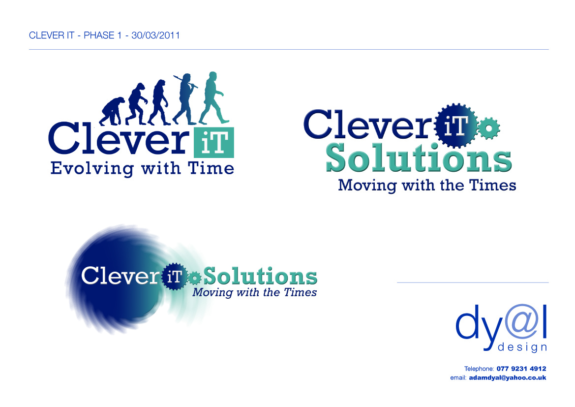 Logo Design by Dyal Design for Clever IT Limited | Design #249573