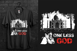 One Less God T-shirt | T-Shirt-Design von db1404