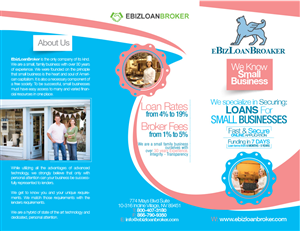 Brochure Design by nextconcept for ebizLoanBroker | Design: #5056248