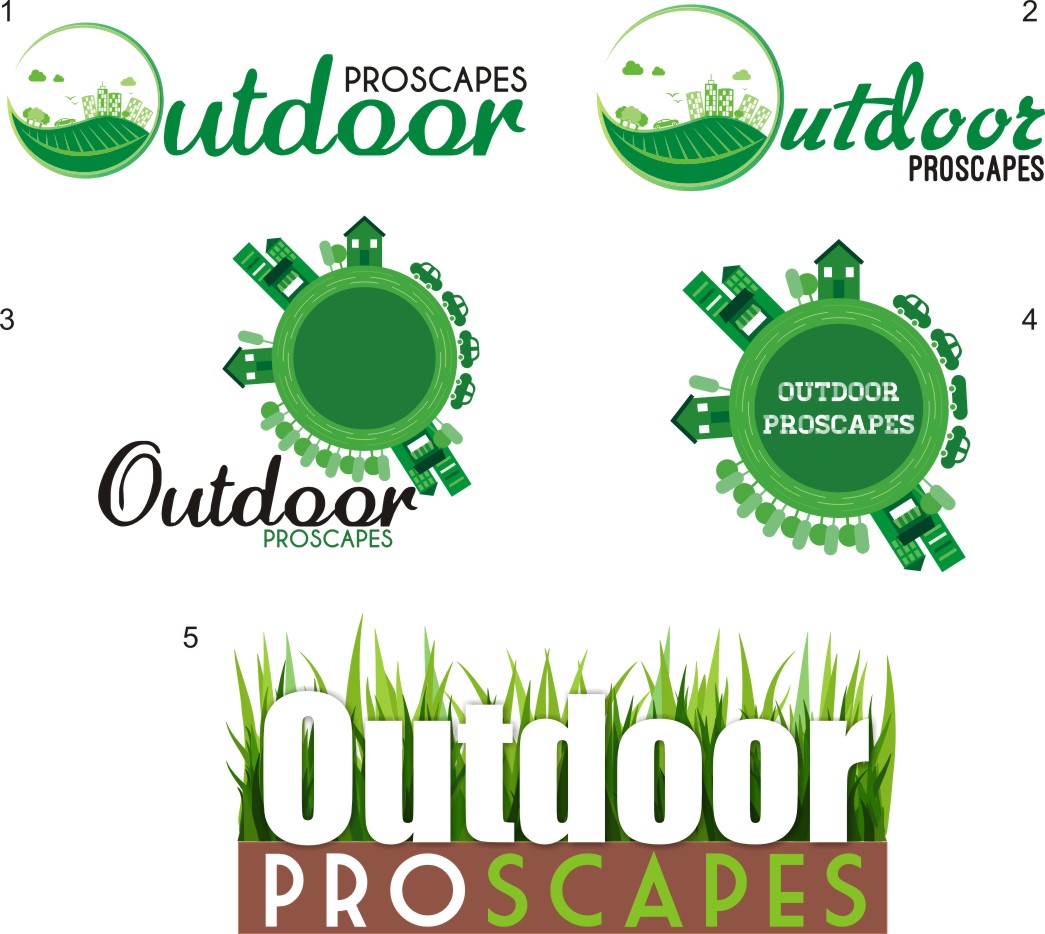 Logo Design by severneyk for Outdoor ProScapes | Design #5000544