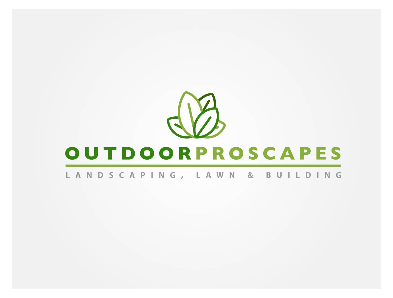 Logo Design by wonderland for Outdoor ProScapes | Design #4999291