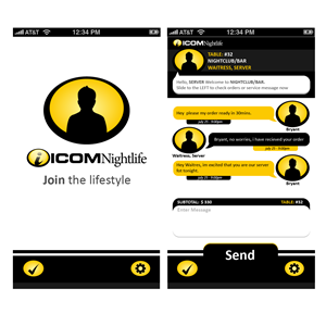 App Design by Dar riu for Instant Communication, INC | Design: #5054807