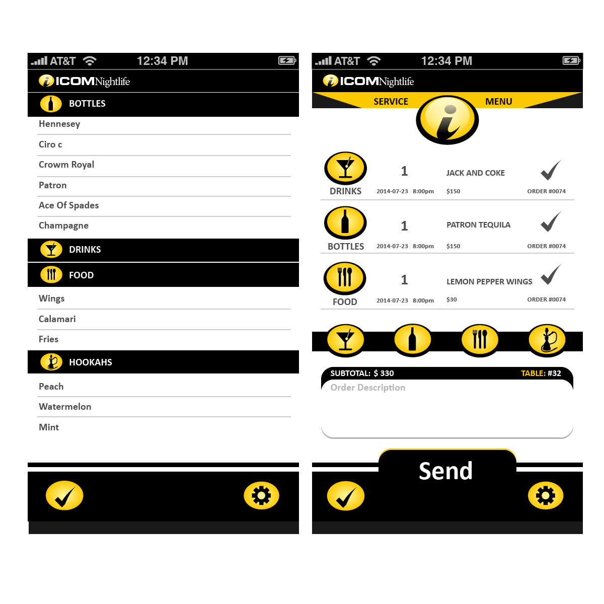 App Design by Dar riu for Instant Communication, INC | Design #5058252