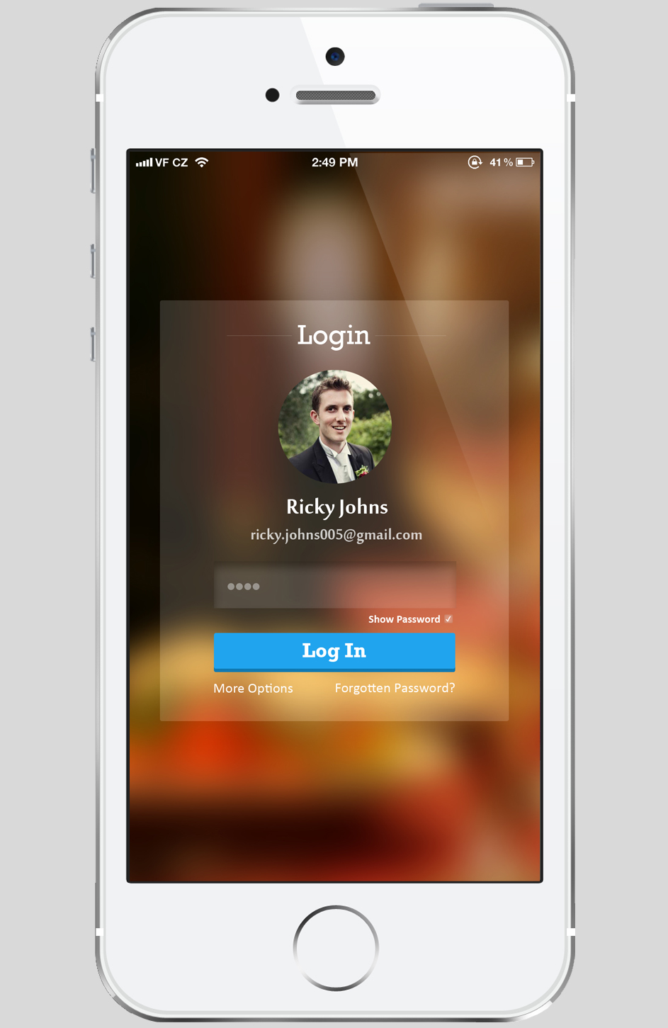 App Design by huzefa072 for Instant Communication, INC | Design #5080277