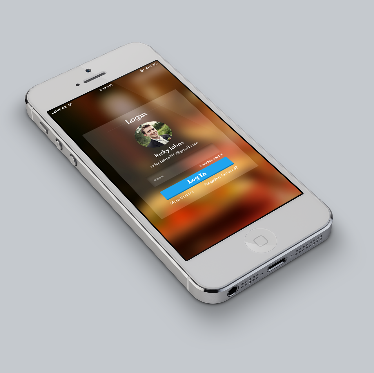 App Design by huzefa072 for Instant Communication, INC | Design #5080352
