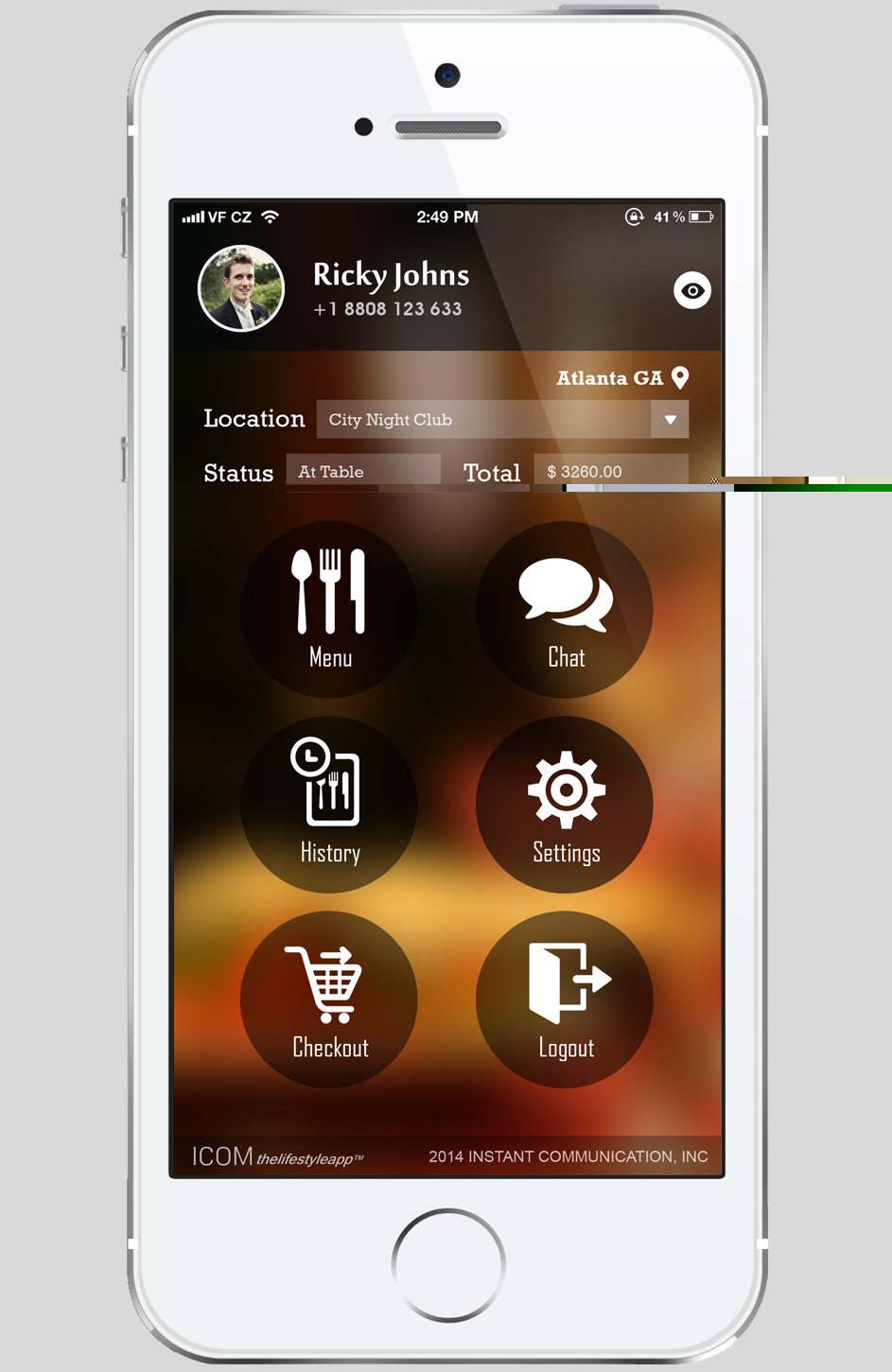 App Design by huzefa072 for Instant Communication, INC | Design #5086282