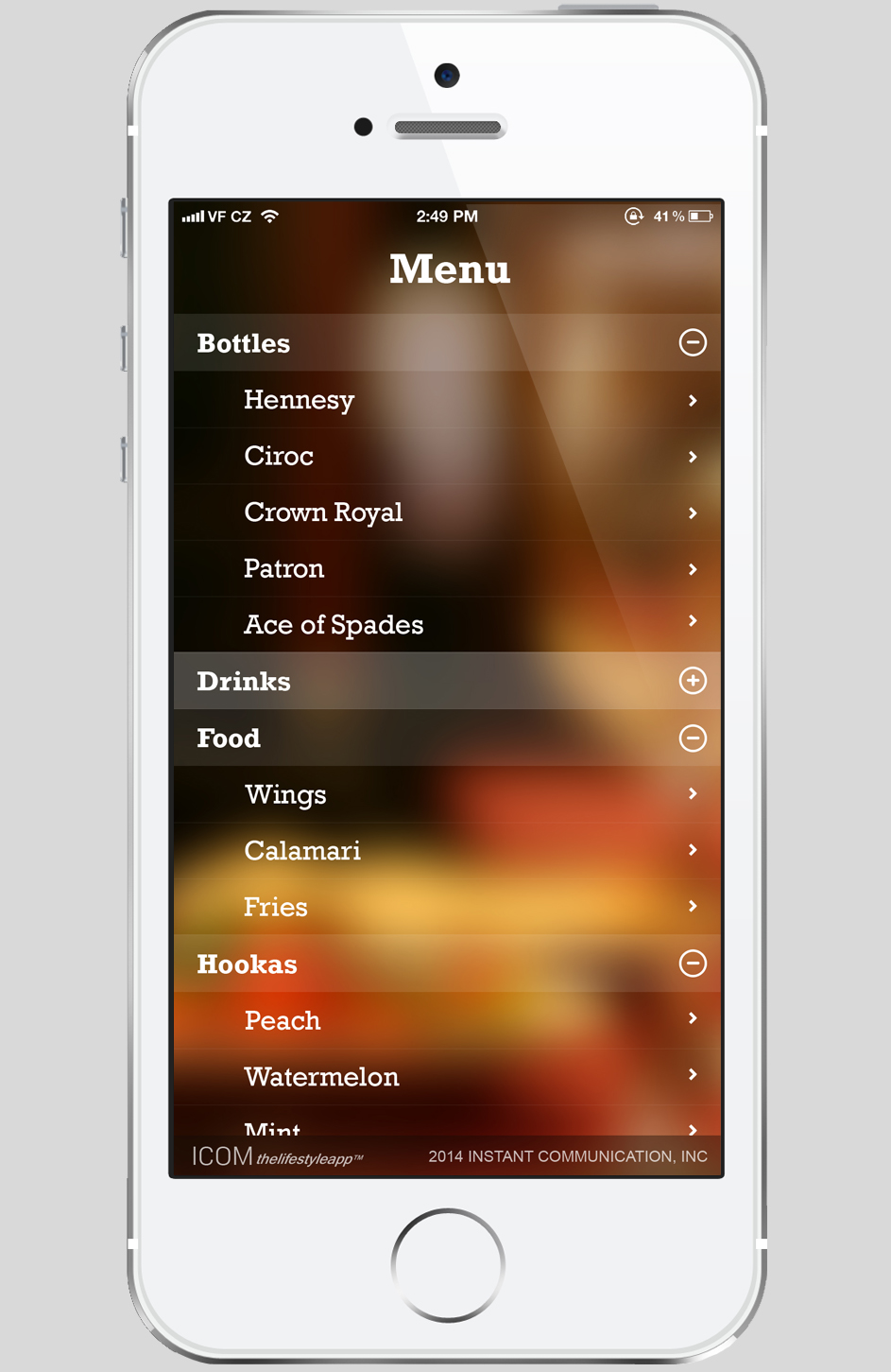 App Design by huzefa072 for Instant Communication, INC | Design #5086290