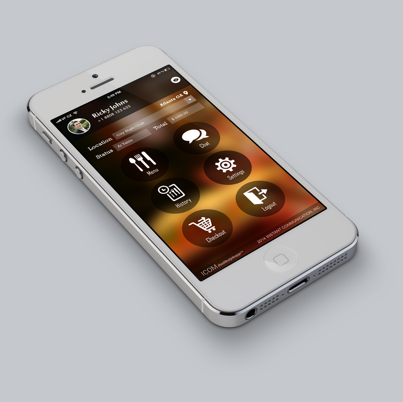 App Design by huzefa072 for Instant Communication, INC | Design #5086317