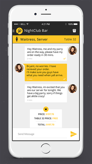 App Design by SergeyBrin for Instant Communication, INC | Design: #5123589