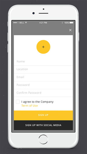 App Design by SergeyBrin for Instant Communication, INC | Design: #5123706