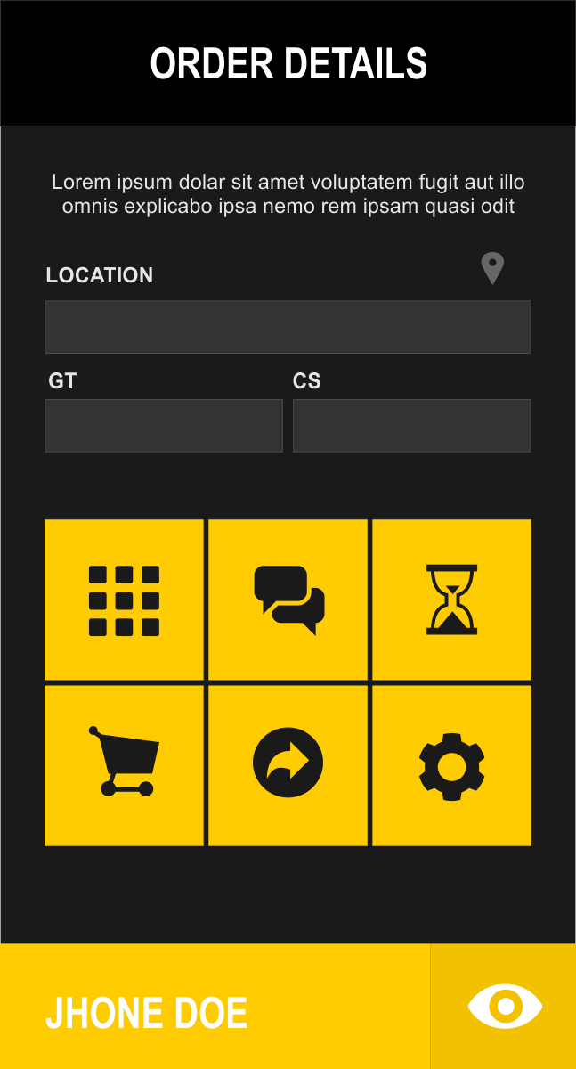 App Design by Silverfox Studio for Instant Communication, INC | Design #5091006