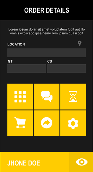 App Design by Silverfox Studio for Instant Communication, INC | Design: #5091008