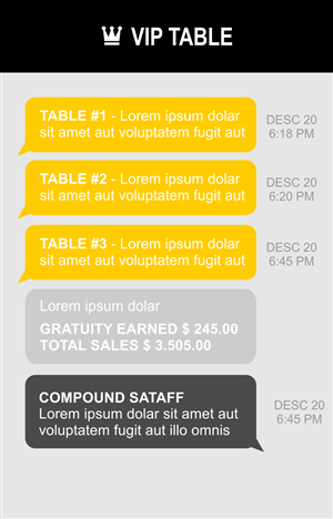App Design by Silverfox Studio for Instant Communication, INC | Design: #5091073