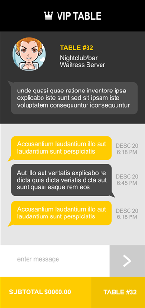 App Design by Silverfox Studio for Instant Communication, INC | Design: #5091129