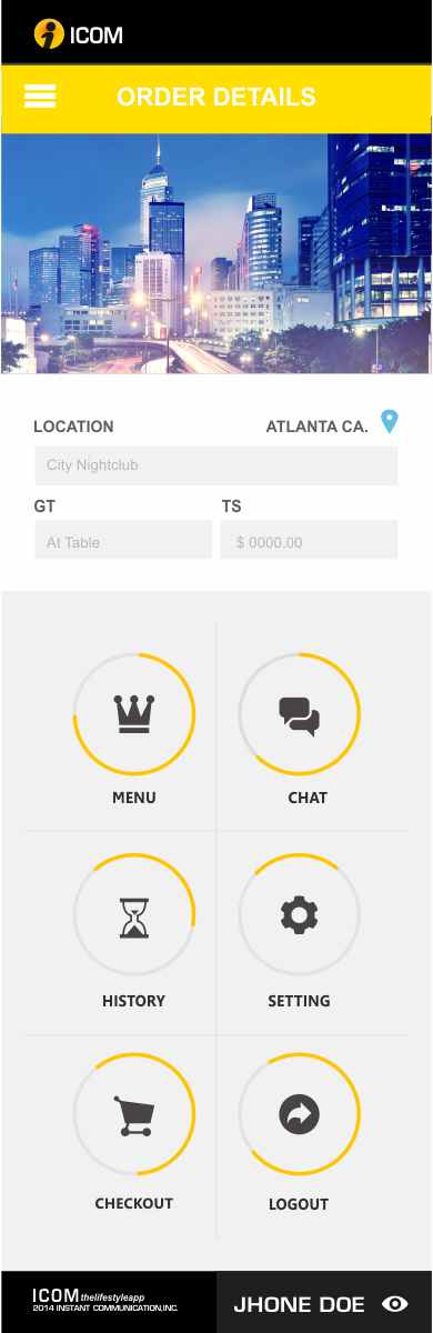 App Design by Silverfox Studio for Instant Communication, INC | Design #5120674